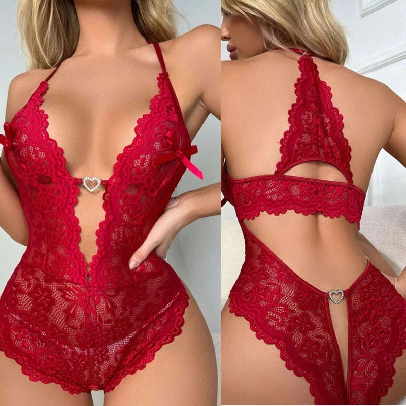 Body string ouvert rouge