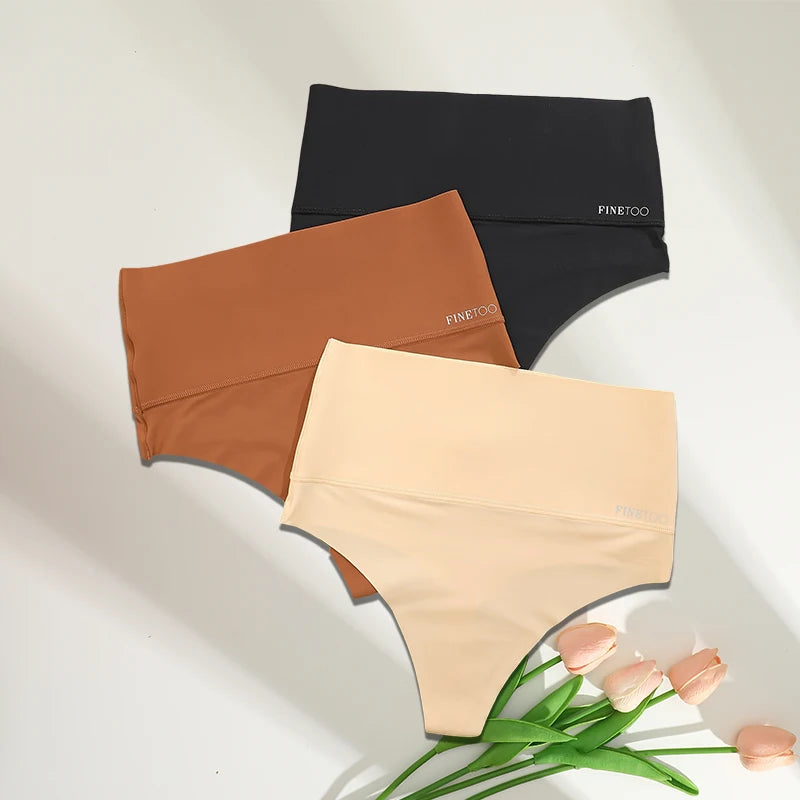 Culotte gainante string noir marron nude