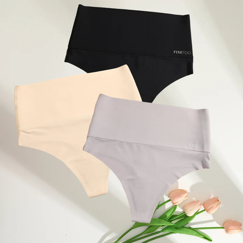Culotte gainante string noir nude gris