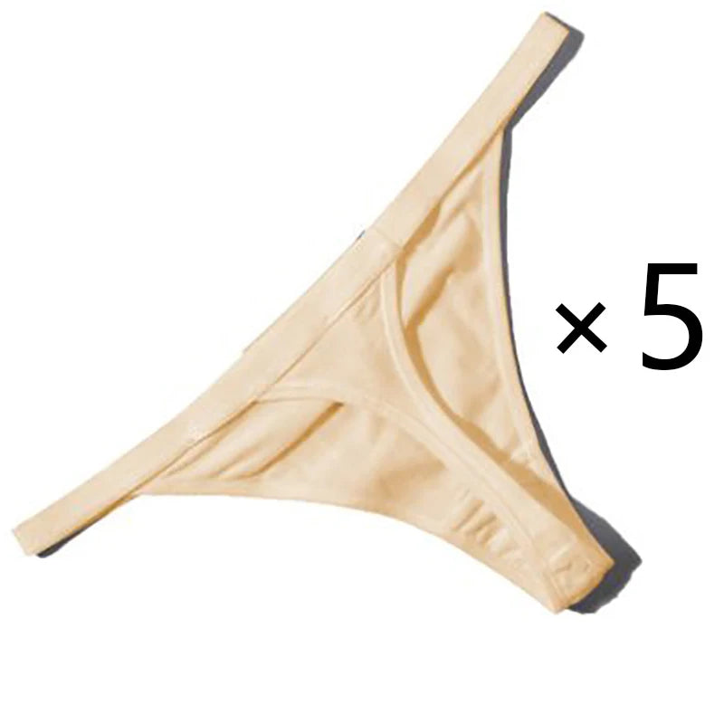 Culotte string sexy jaune
