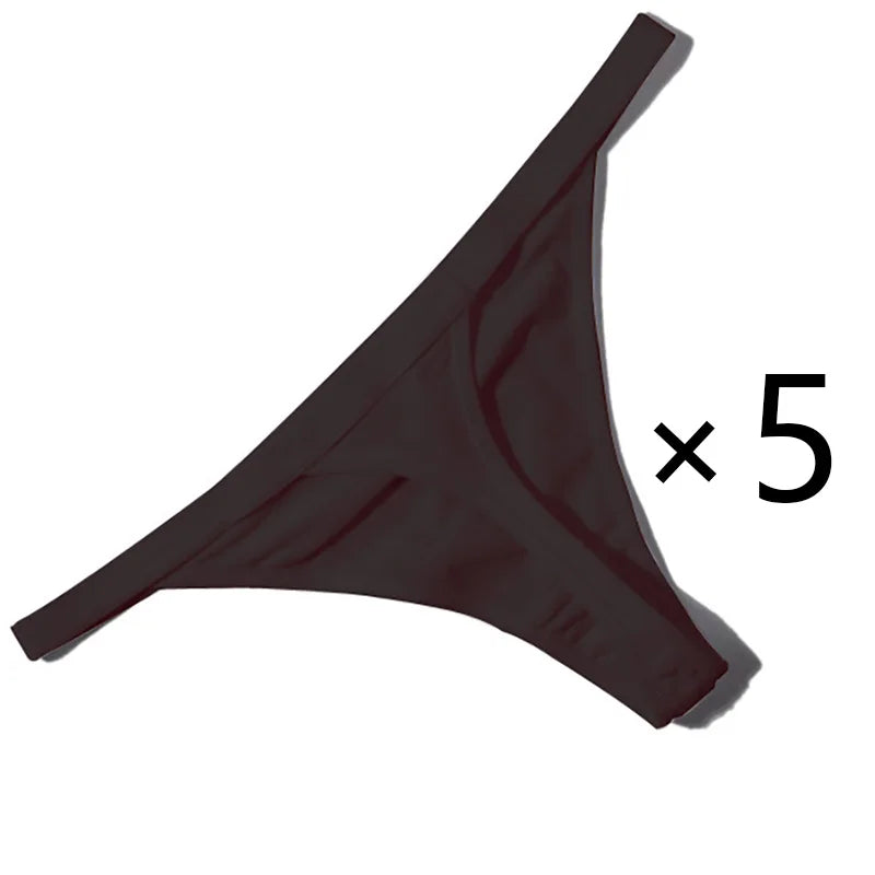 Culotte string sexy noir