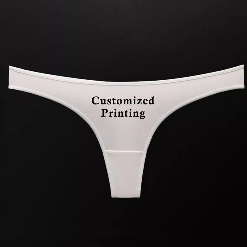 String personnalisé à l’avant blanc