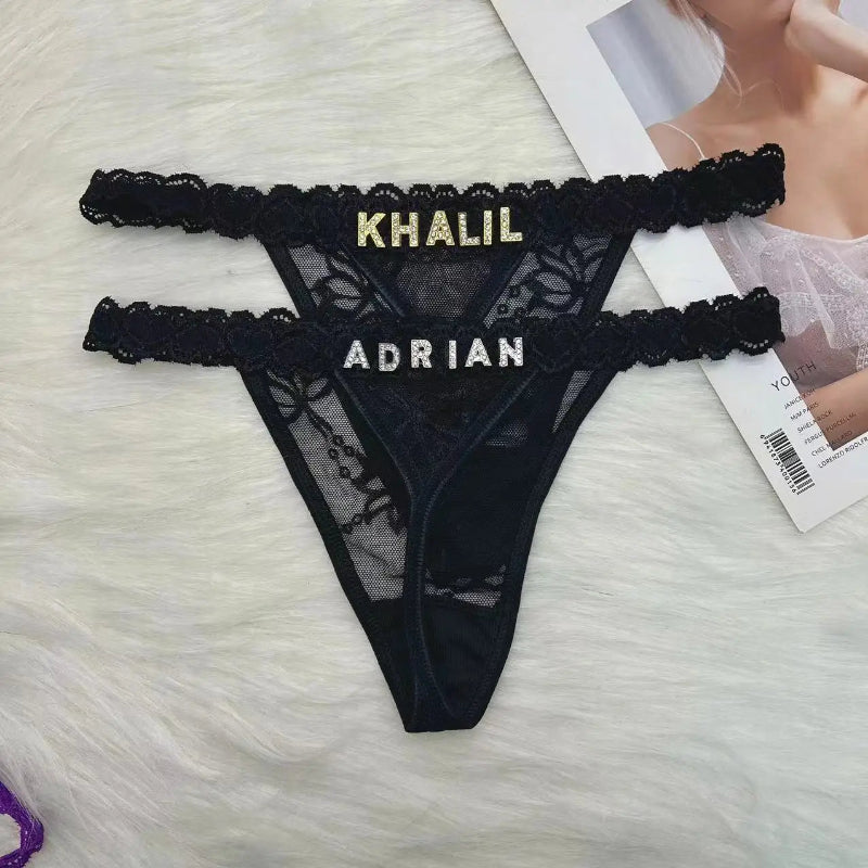 String personnalisé simple pour femme