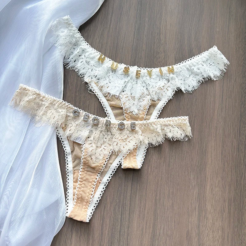 String personnalisé tissu pour femme sexy