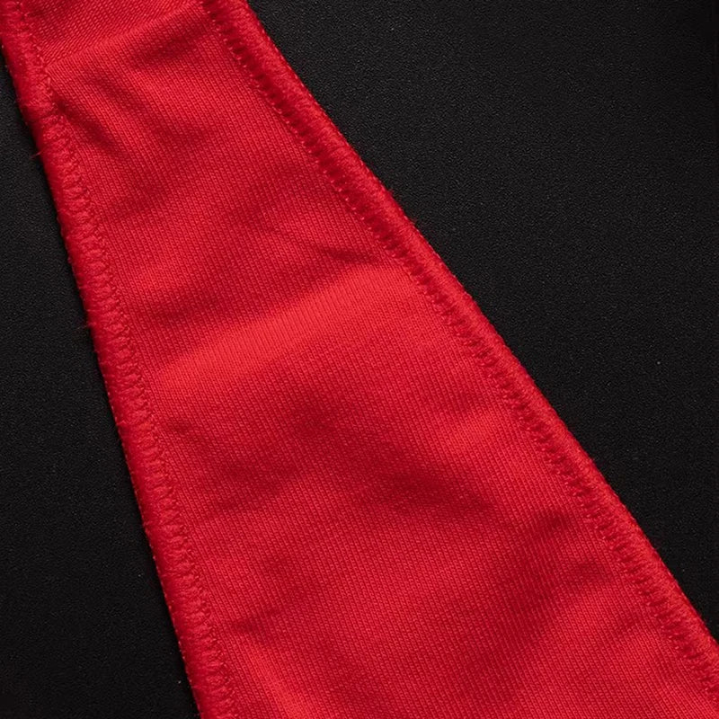 String rouge I love anal matière