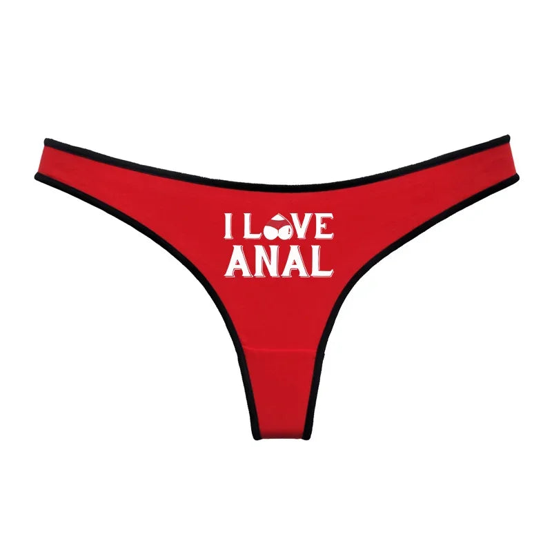 String rouge et noir I l ve anal