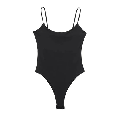 Body string femme noir