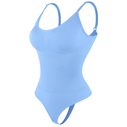 Body string lingerie bleu