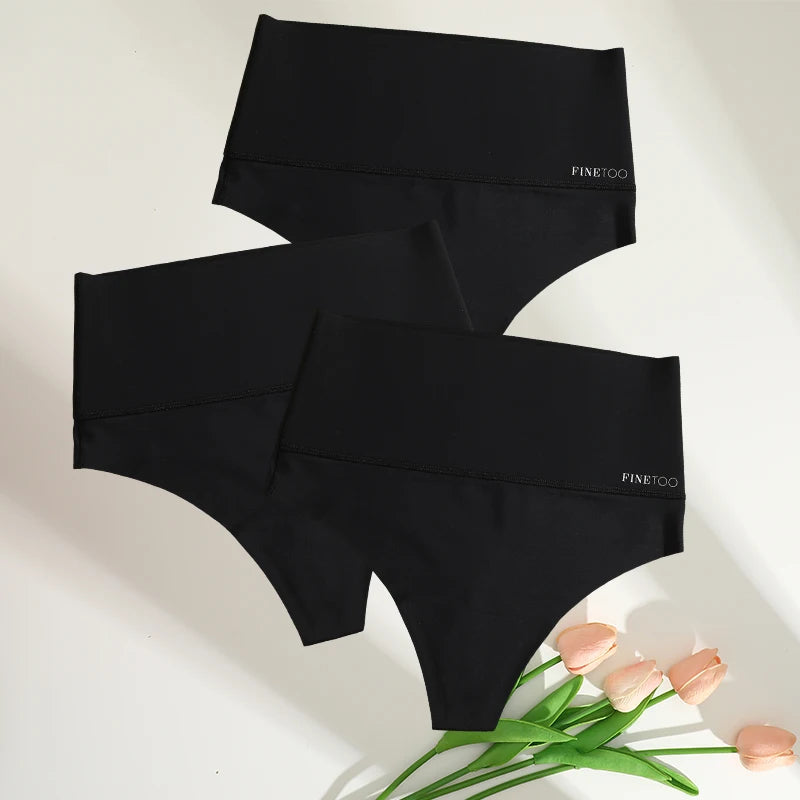 Culotte gainante string noir