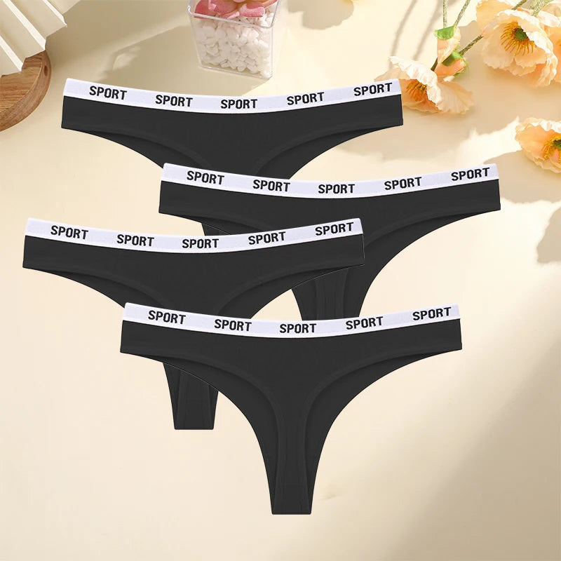 Culotte haute string Gris obscure