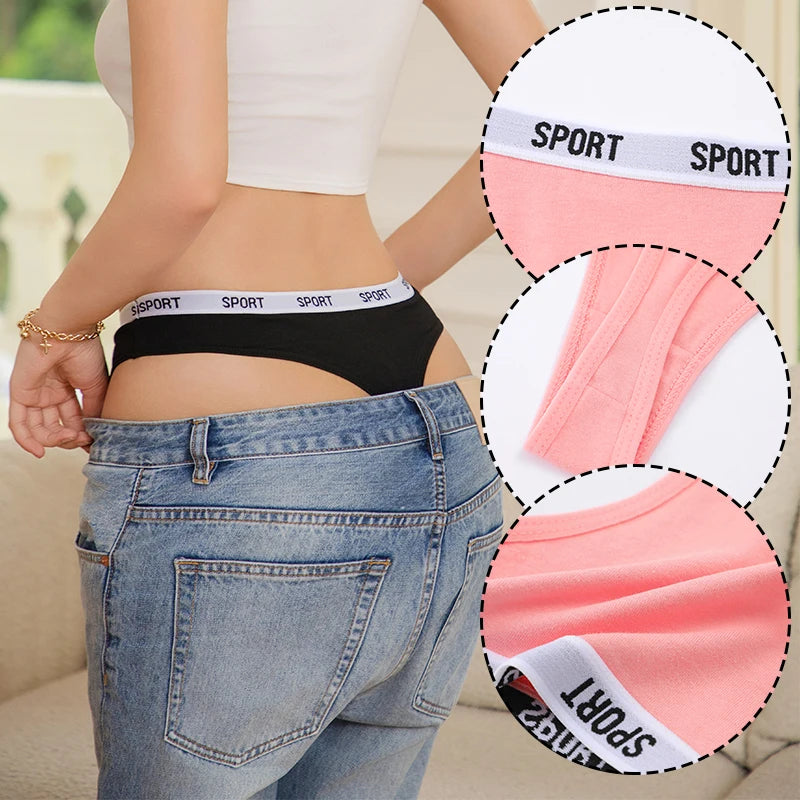 Culotte string haute femme