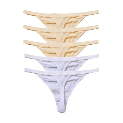 Culotte string sexy jaune blanc 