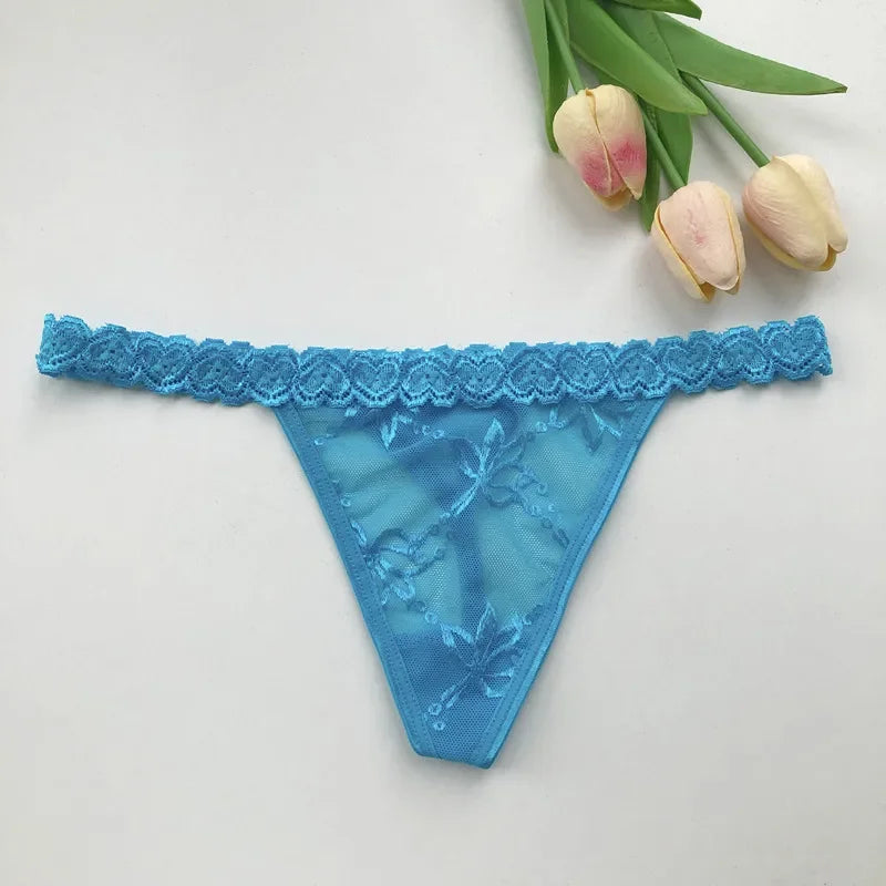 Ensemble string personnalisé bleu