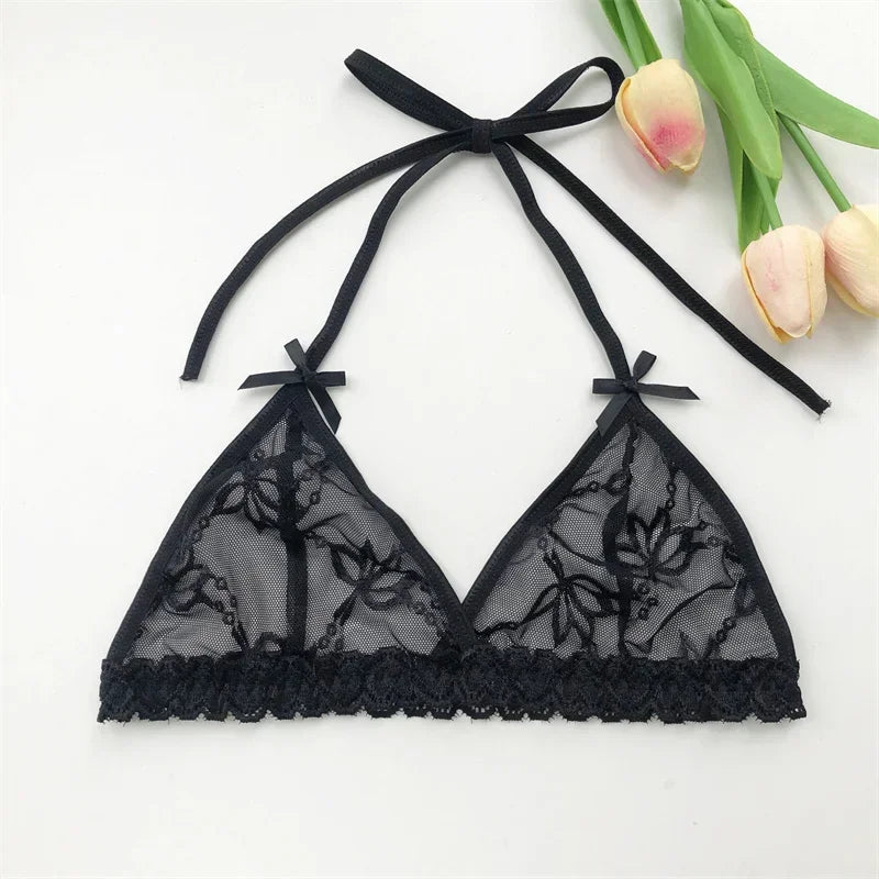 Ensemble string personnalisé haut noir