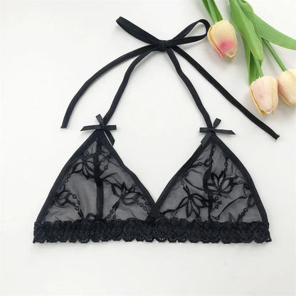 Ensemble string personnalisé haut noir