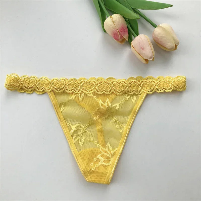 Ensemble string personnalisé jaune
