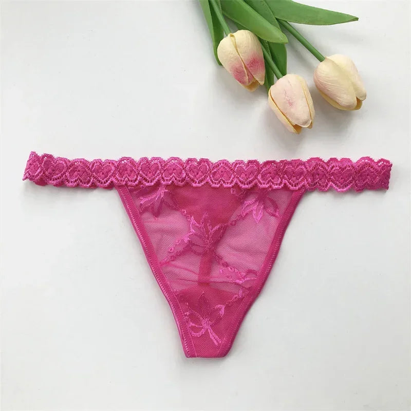 Ensemble string personnalisé rose
