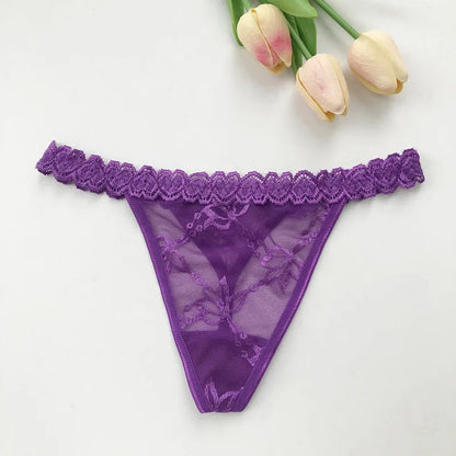 Ensemble string personnalisé violet