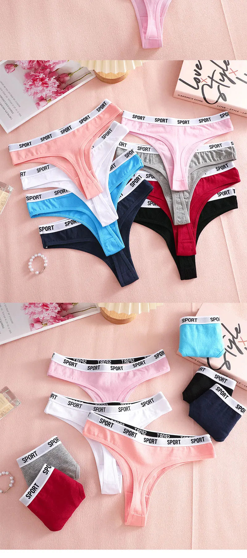 Culotte haute string