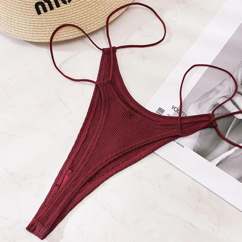 String léopard rose