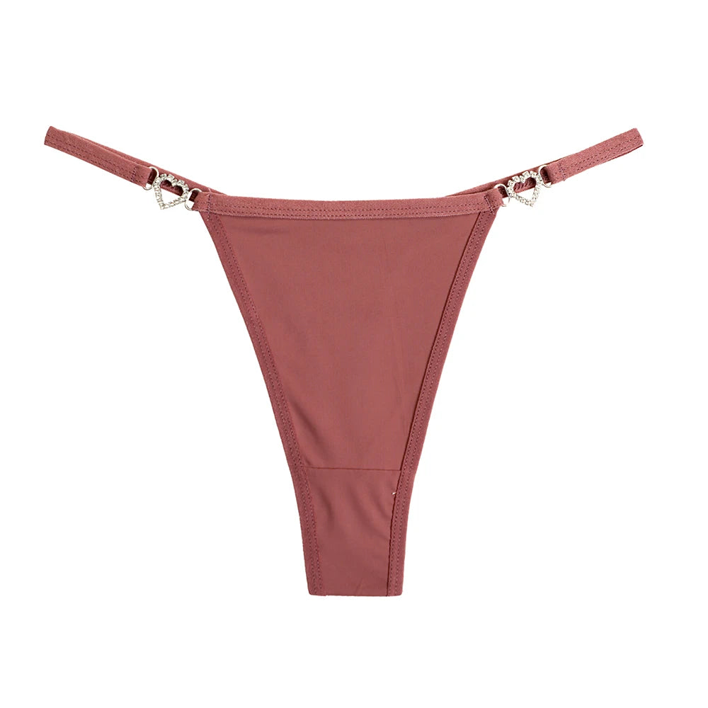 String Khaki sexy femme