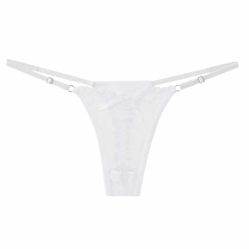 String dentelle blanc