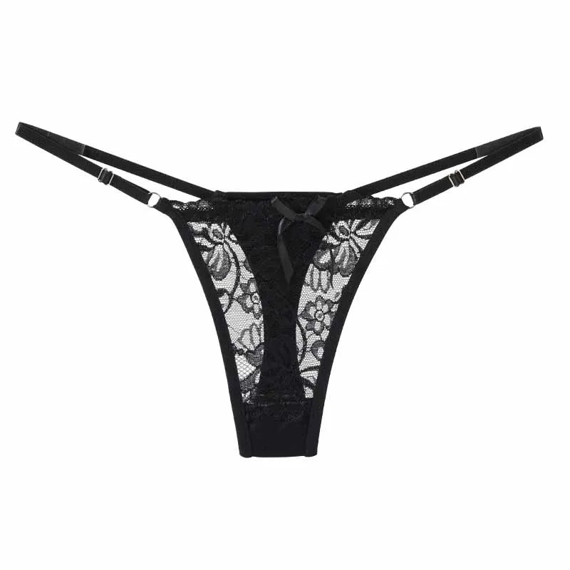 String dentelle noir