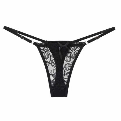 String dentelle noir