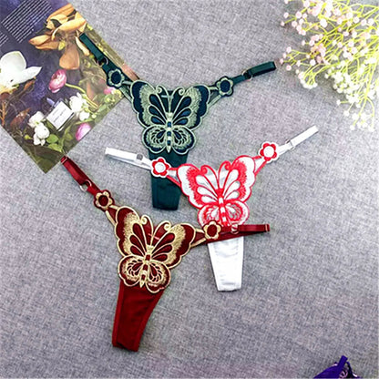 String dentelle vert blanc rouge 