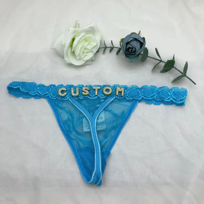 String personnalisé simple bleu