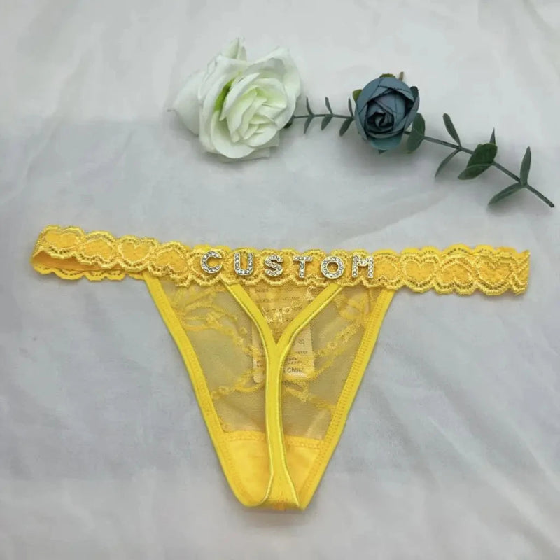 String personnalisé simple jaune