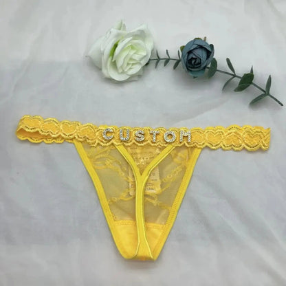 String personnalisé simple jaune