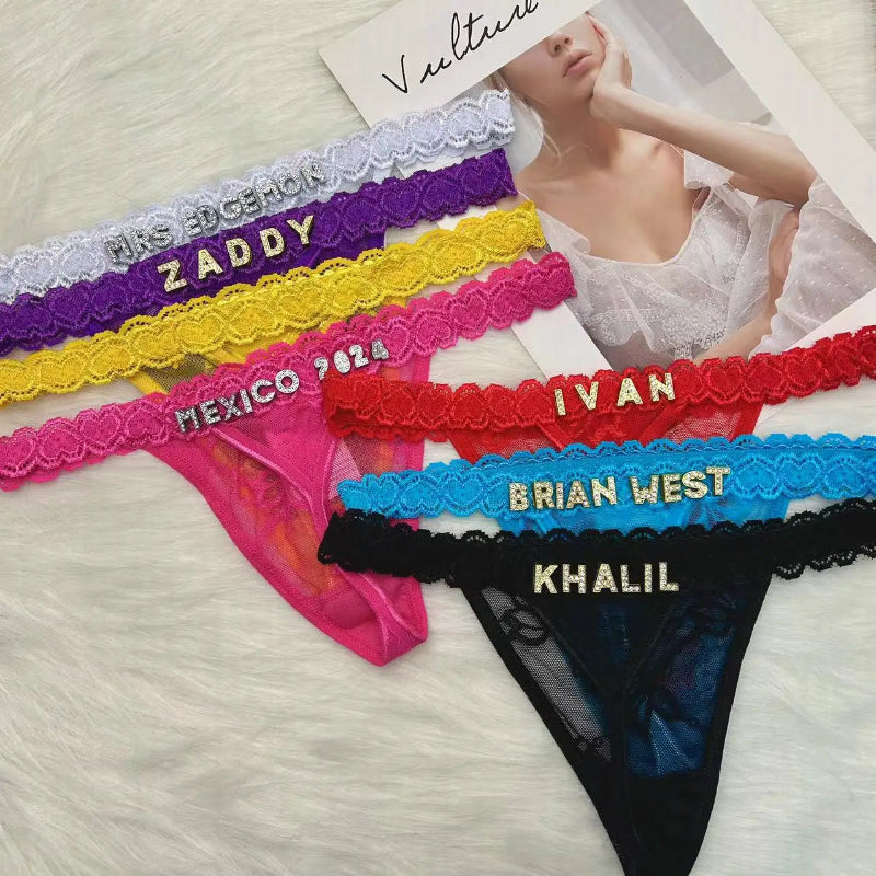 String personnalisé simple sexy
