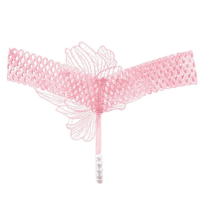 String personnalisé avec perle rose