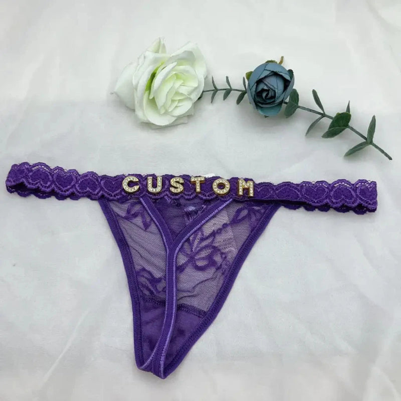 String personnalisé simple violet