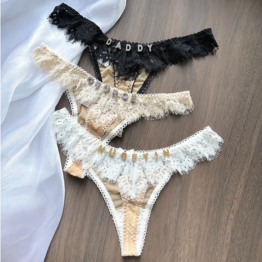 String personnalisé tissu