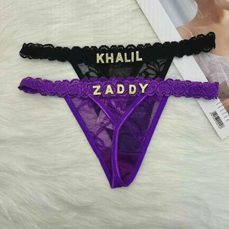 String pour femme  personnalisé simple