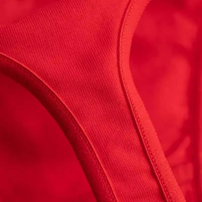 String rouge  I love anal matière