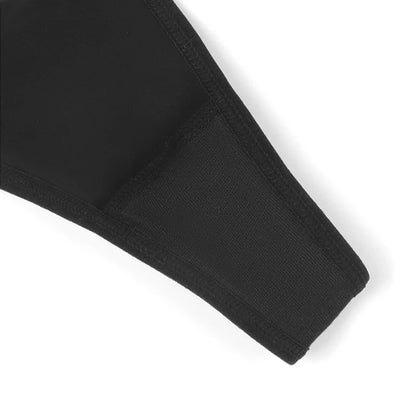 String sexy personnalisé noir 