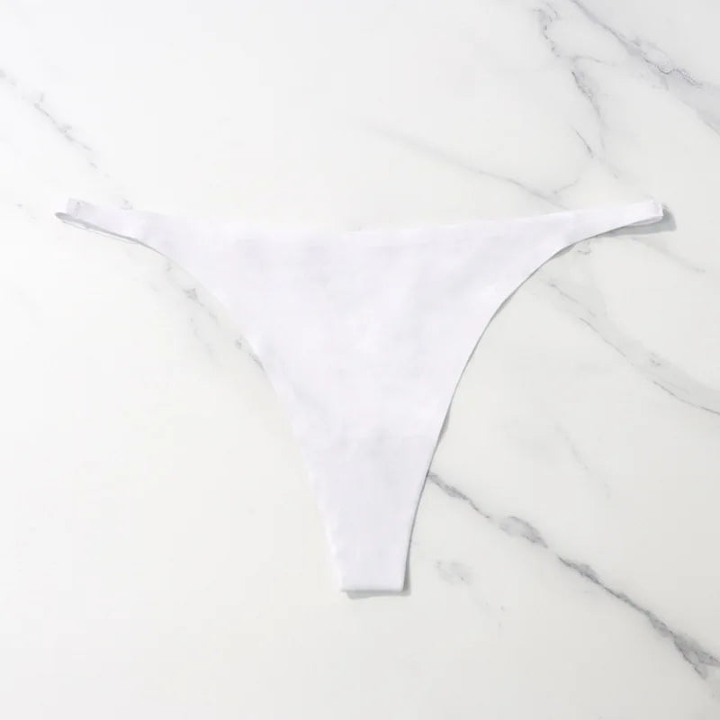 String tanga pas cher blanc