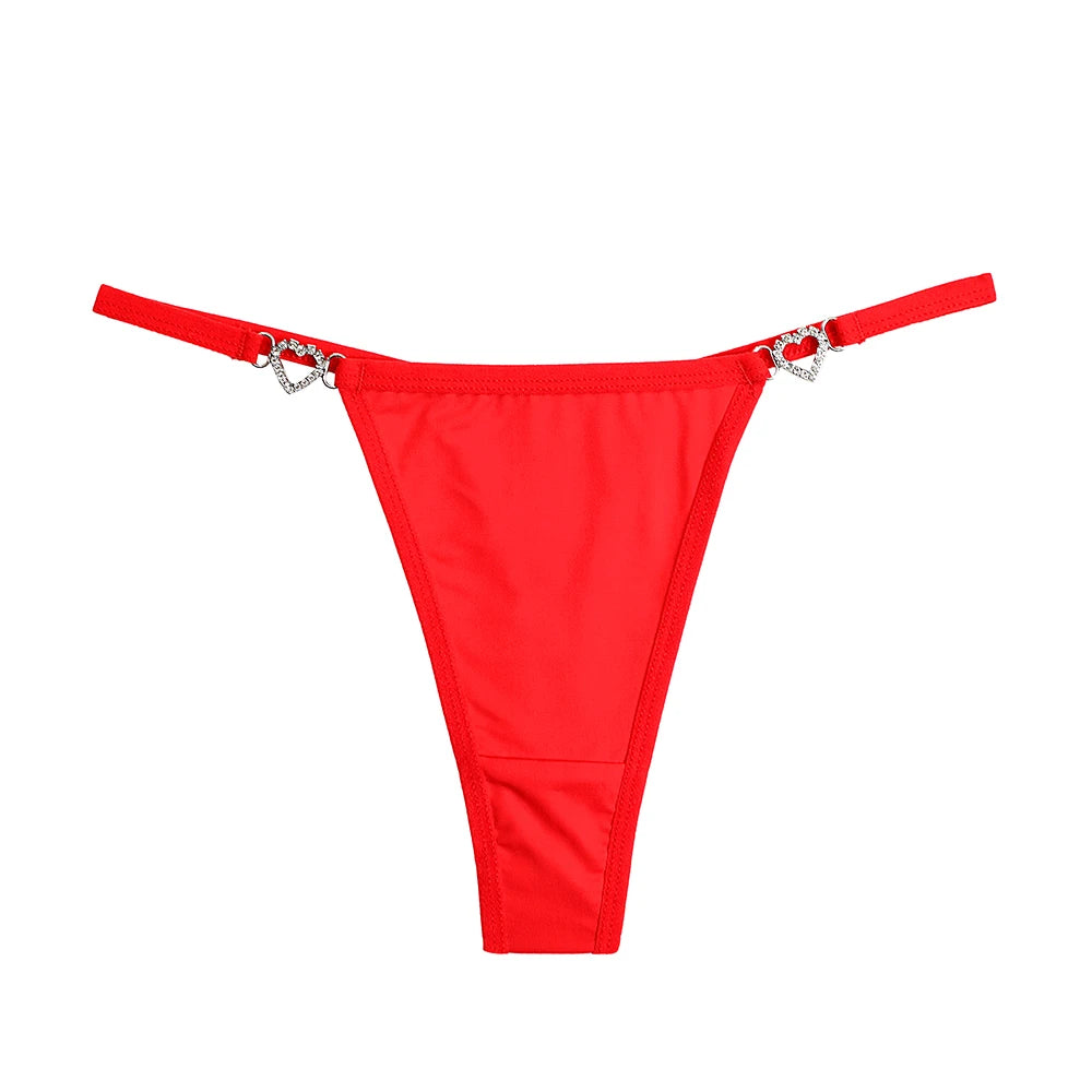 string rouge femme sexy 